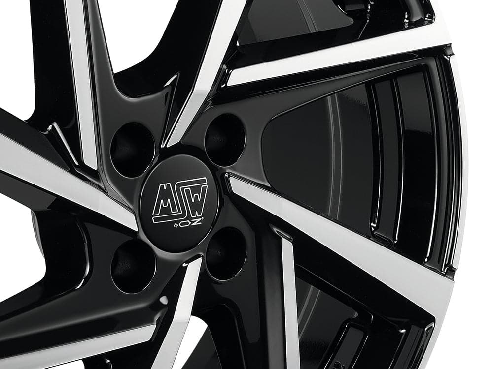 Alu kola MSW 80-4 6,5x16 4x100 ET45 63,4 černá WheelsUp
