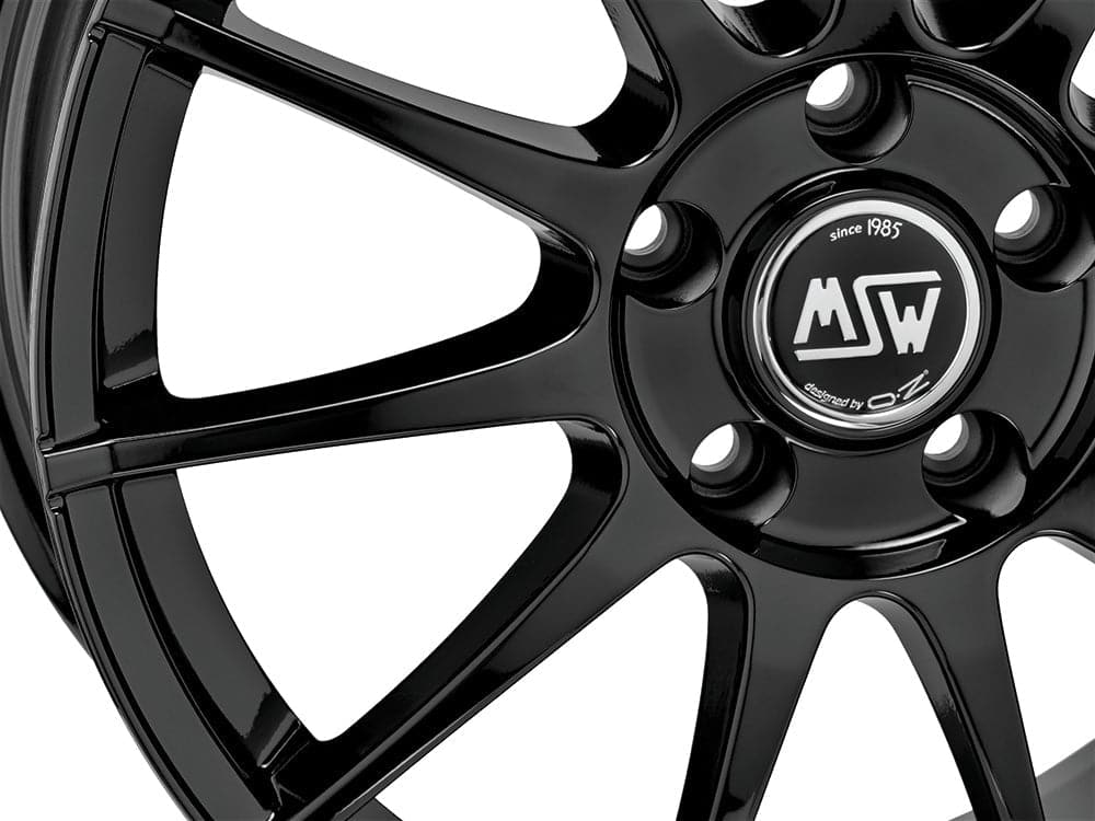 Alu kola MSW 85 6,5x16 4x108 ET32 65,06 Gloss Black WheelsUp