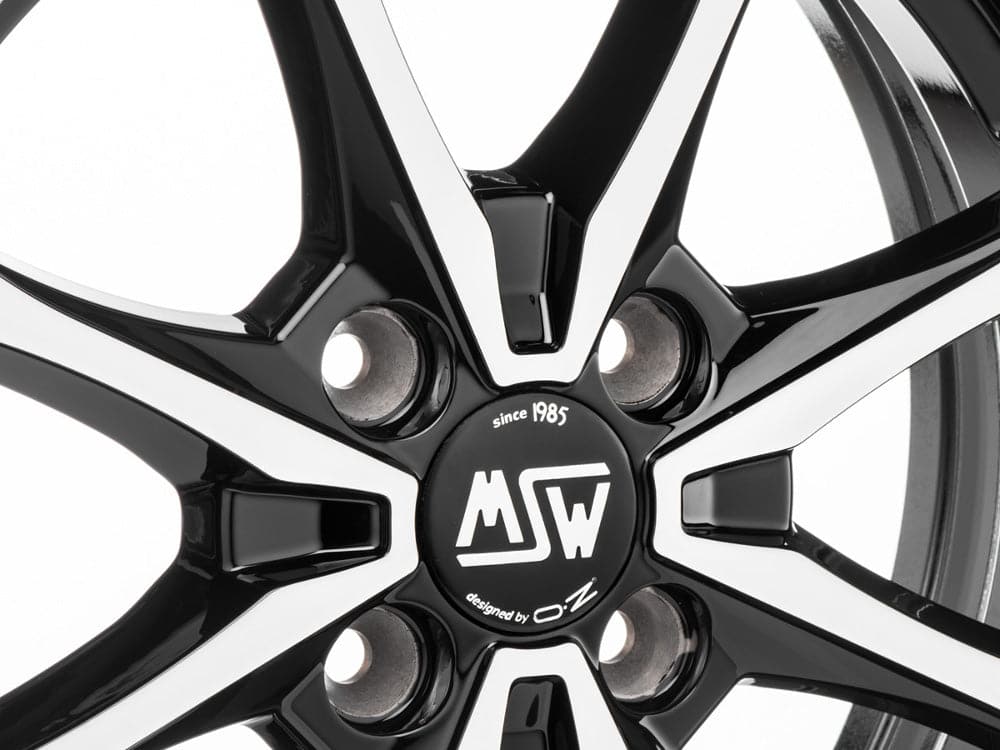 Alu kola MSW X4 5,5x14 4x100 ET35 63,4 černá WheelsUp