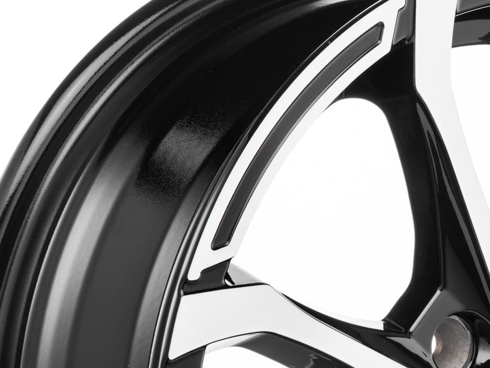 Alu kola MSW X4 5x15 4x100 ET32 60,06 Gloss Black Full Polished WheelsUp