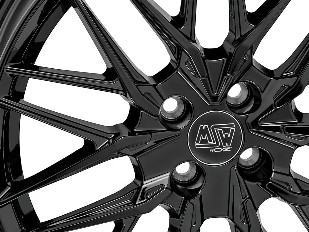Alu kola MSW 50-4 7,5x18 4x100 ET35 63,4 černá WheelsUp