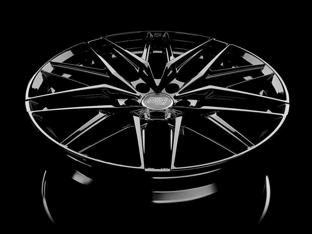 Alu kola MSW 50-4 7,5x18 4x100 ET35 63,4 černá WheelsUp