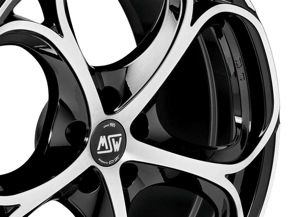 Alu kola MSW 82 8x19 5x110 ET33 65,1 černá WheelsUp