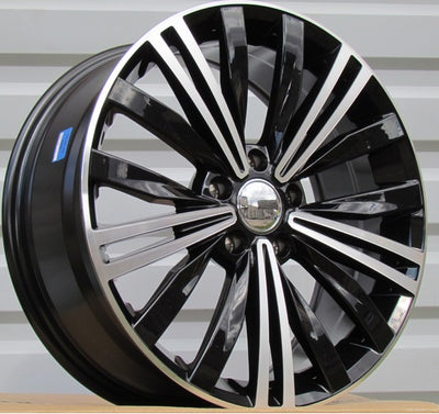 Alu kola Racing Line XE360 7x17 5x112 ET40 černá, Volkswagen WheelsUp