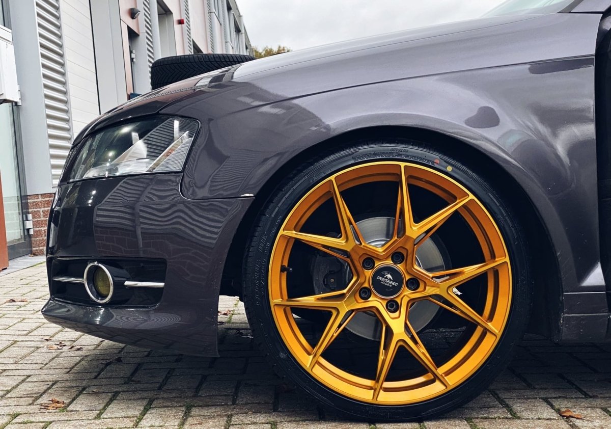 Alu kola Forzza Titan 8,5x19 5x112 ET35 66,45 Golden Amber - Wheelsup.cz