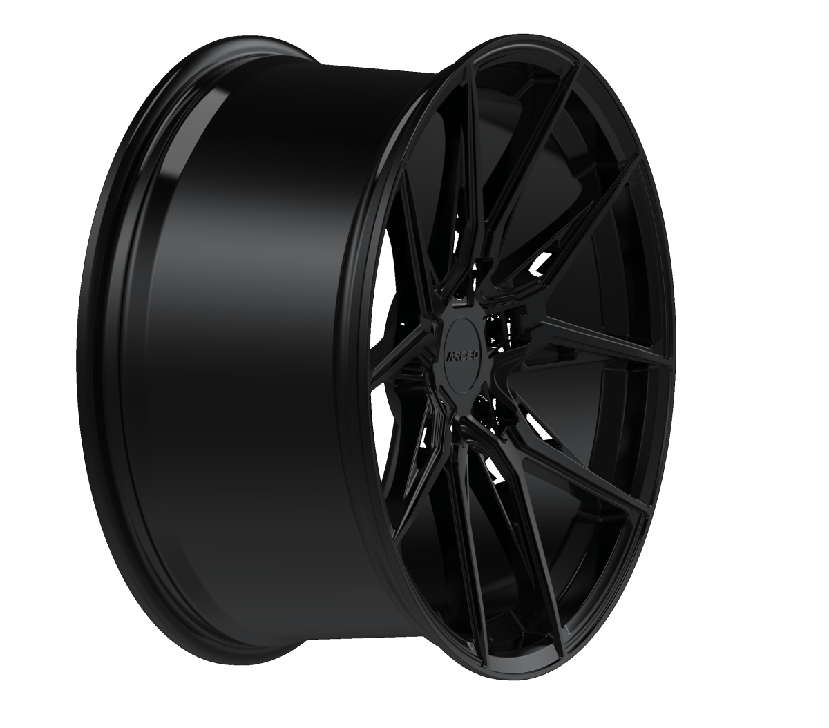 Alu kola Arceo Marseille 10x20 5x120 ET40 Matt Black WheelsUp