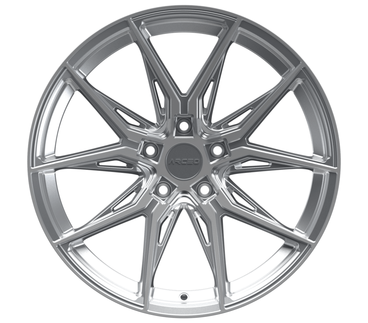 Alu kola Arceo Marseille 9x20 5x108 ET35 Silver Diamond WheelsUp