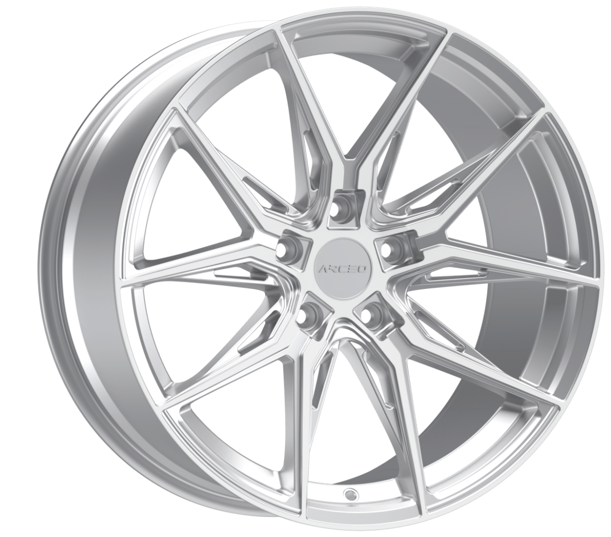 Alu kola Arceo Marseille 9x20 5x108 ET35 Silver Diamond WheelsUp