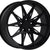 Alu kola Arceo MARSEILLE 9x20 5x120 ET30 Matt Black