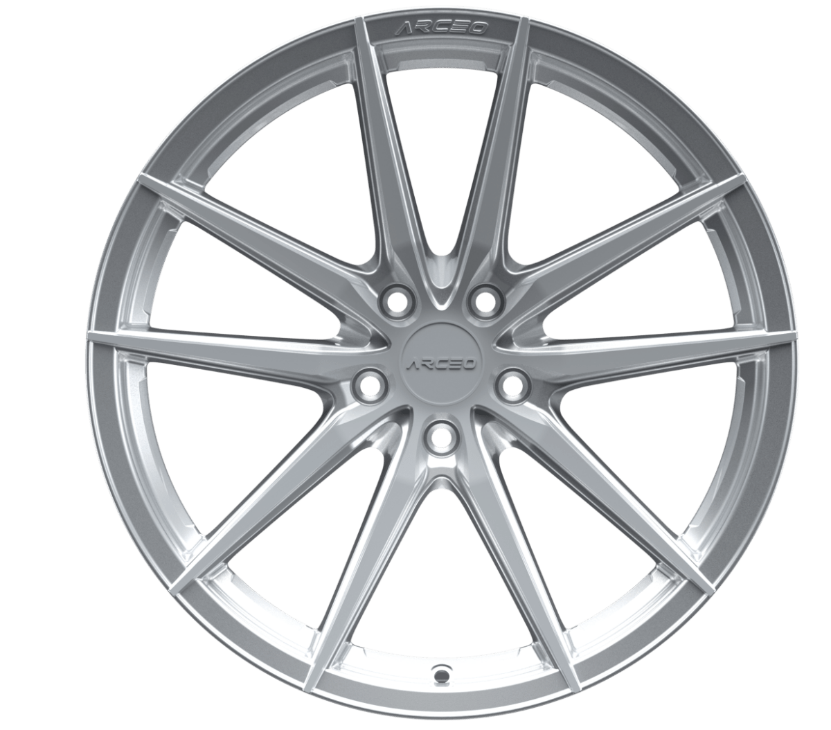 Alu kola Arceo Monaco 10x20 5x112 ET40 Silver Diamond WheelsUp