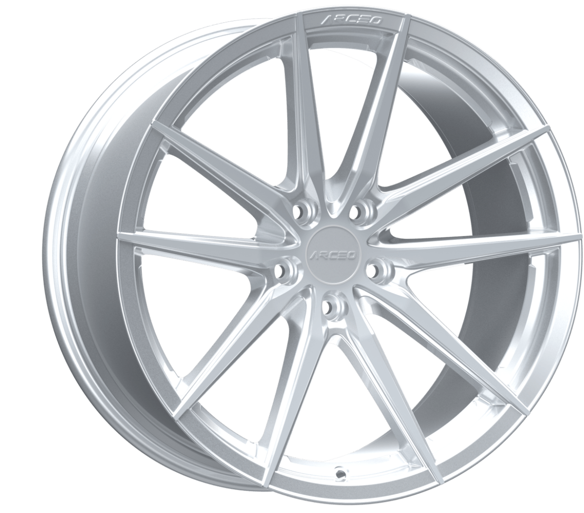Arceo Monaco 10x20 5x112 ET40 Silver Diamond - Wheelsup.cz