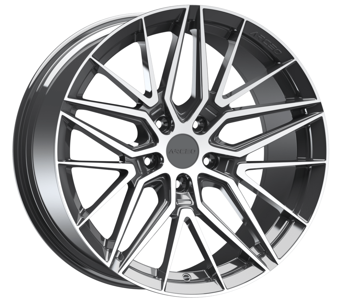 Alu kola Arceo Sevilla 8.5x19 5x112 ET38 Titan Diamond WheelsUp