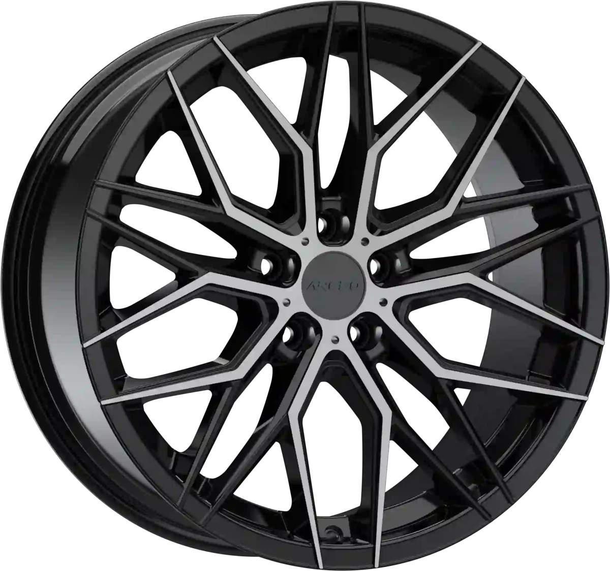 Arceo Valencia 8.5x18 5x108 ET35 Black Diamond - Wheelsup.cz