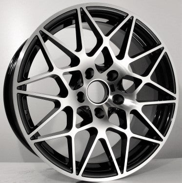 Alu kola Racing Line Gatan 8,5x18 5x120 ET35 Black Face Machined WheelsUp