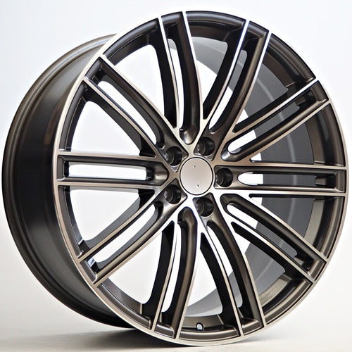 Alu kola Racing Line Lumena 9,5x21 5x112 ET27 Grey Face Machined WheelsUp
