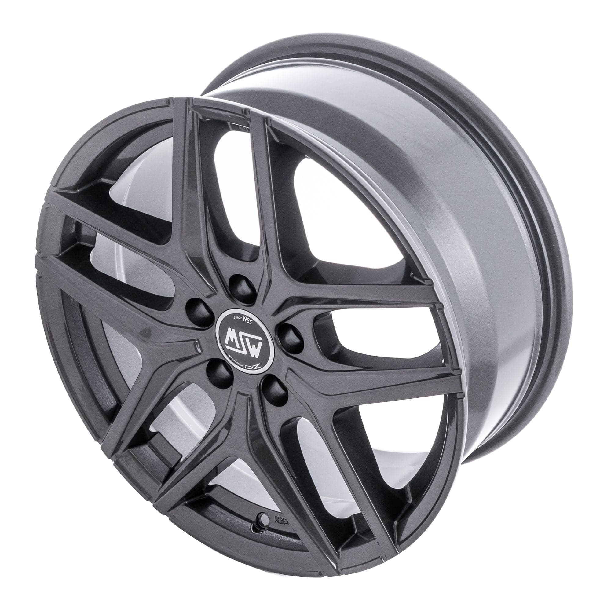 Alu kola MSW 40 9x19 5x112 ET44 73,1 Gloss Gun Metal WheelsUp