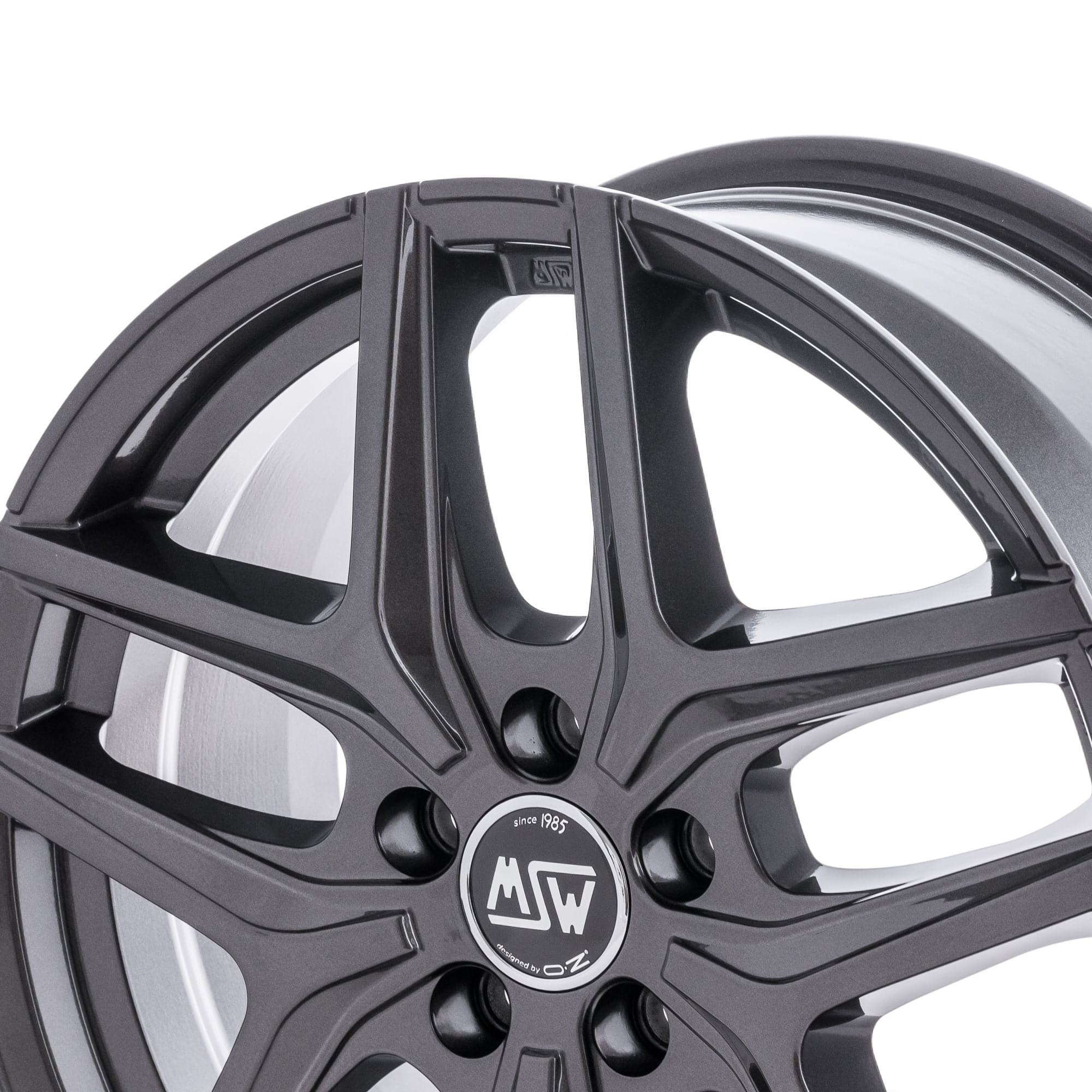 Alu kola MSW 40 9x19 5x112 ET44 73,1 Gloss Gun Metal WheelsUp