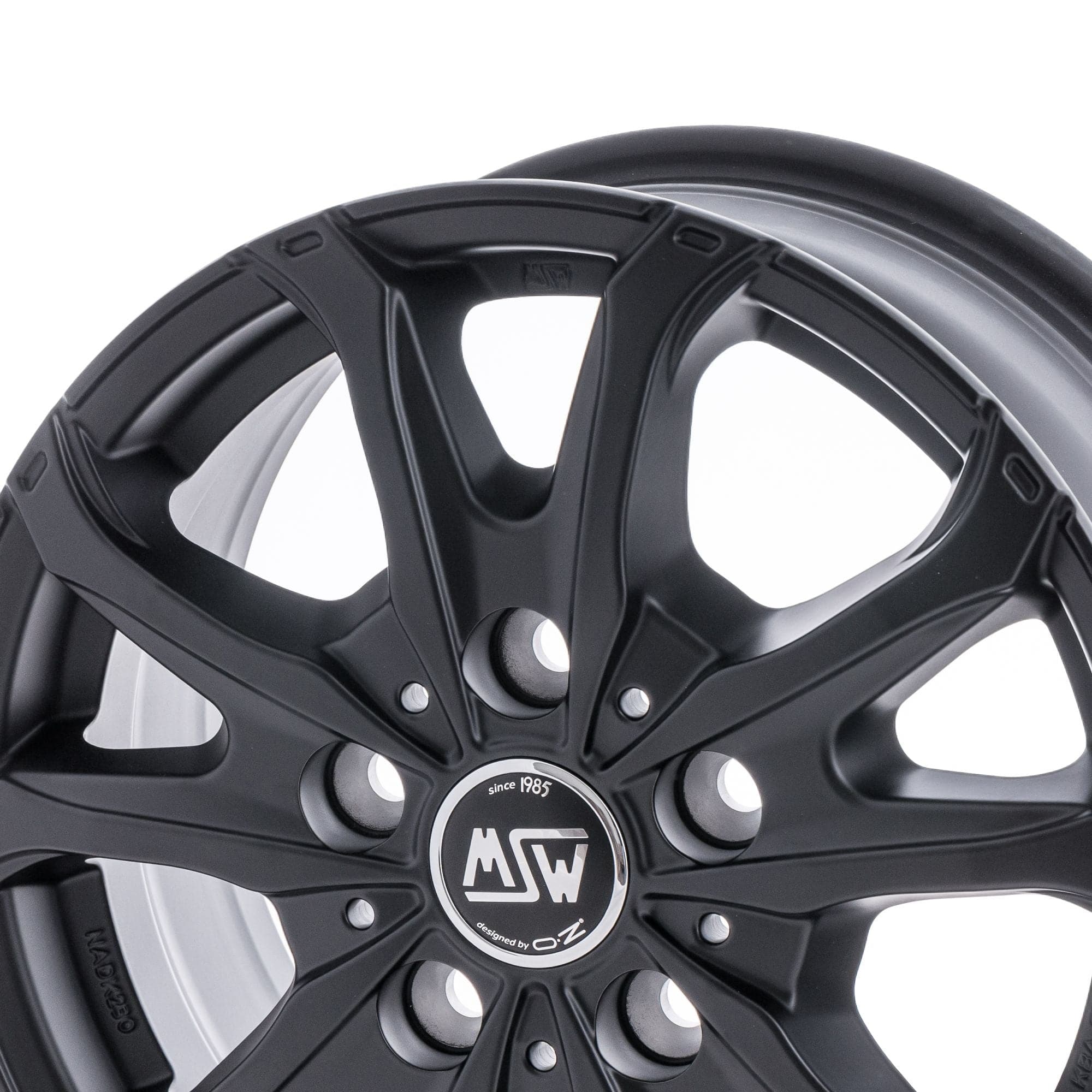 Alu kola MSW 48 8x18 ET40 5x127 71,6 Matt Black WheelsUp