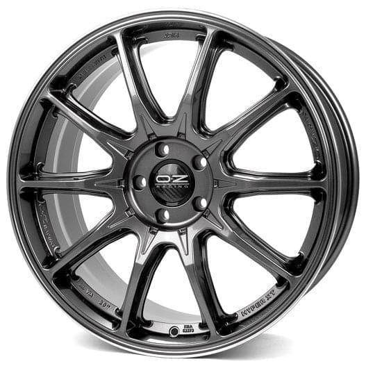 Alu kola OZ HYPER XT HLT 10x22 5x120 ET40 72,56 Star Graphite Diamond Lip WheelsUp