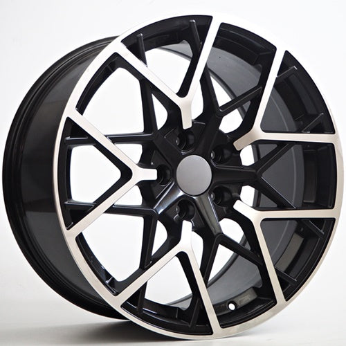 Alu kola Racing Line Raven 9,5x19 5x120 ET37 Black Face Machined WheelsUp