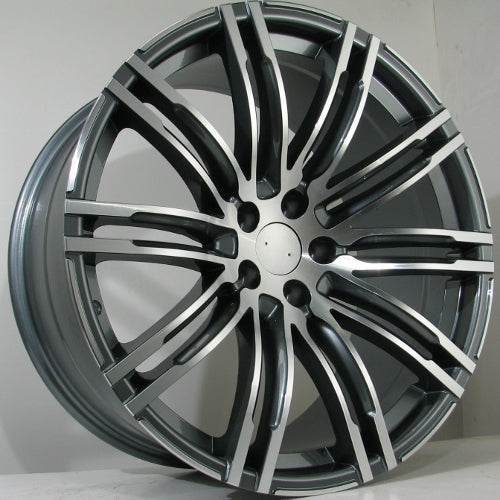 Alu kola Racing Line Parma 10x21 5x112 ET19 Grey Face Machined WheelsUp