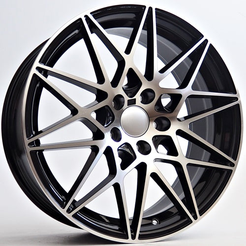Alu kola Racing Line Rivali 8x19 5x120 ET35 Black Face Machined WheelsUp