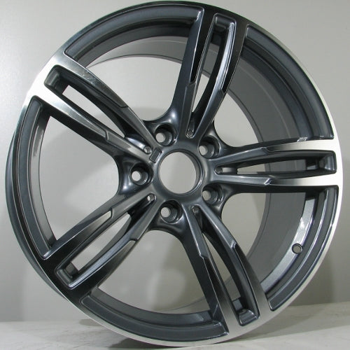 Alu kola Racing Line Flex 9,5x19 5x120 ET38 Grey Face Machined WheelsUp