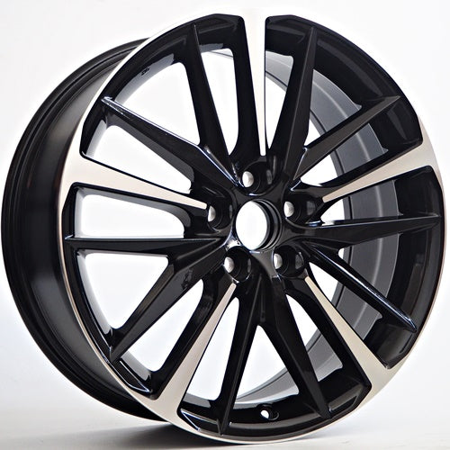 Alu kola Racing Line Vega 8x19 5x114,3 ET50 Black Face Machined WheelsUp