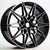 Alu kola Racing Line Venus 8x19 5x120 ET32 Black Face Machined