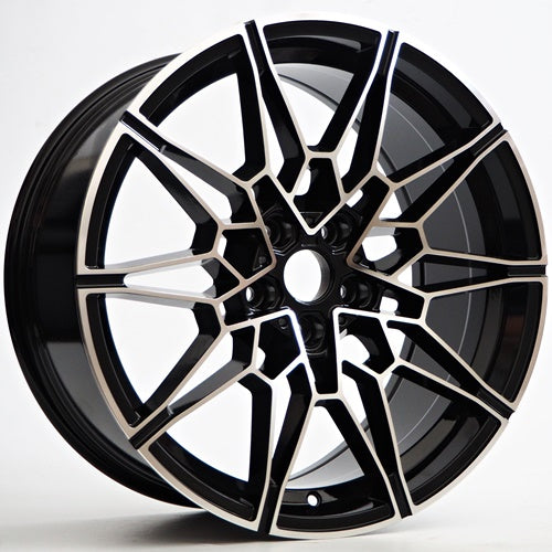 Alu kola Racing Line Venus 8x19 5x120 ET32 Black Face Machined WheelsUp