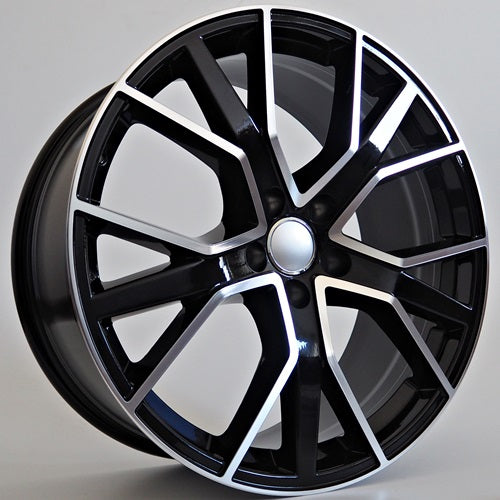 Alu kola Racing Line Trend 9,5x21 5x112 ET20 Black Face Machined WheelsUp