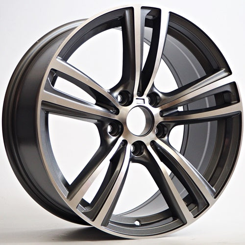 Alu kola Racing Line West 8x18 5x120 ET35 Grey Face Machined WheelsUp